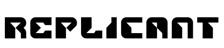 Replicant Font Image