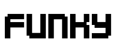 Funky Font Image