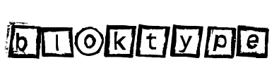 Bloktype Font Image