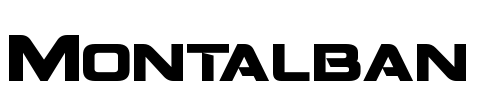 Montalban Font Image