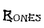 Bones Font Image