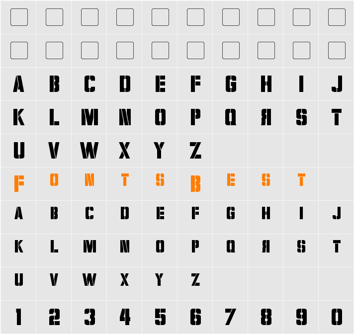 Volkoff Character Map